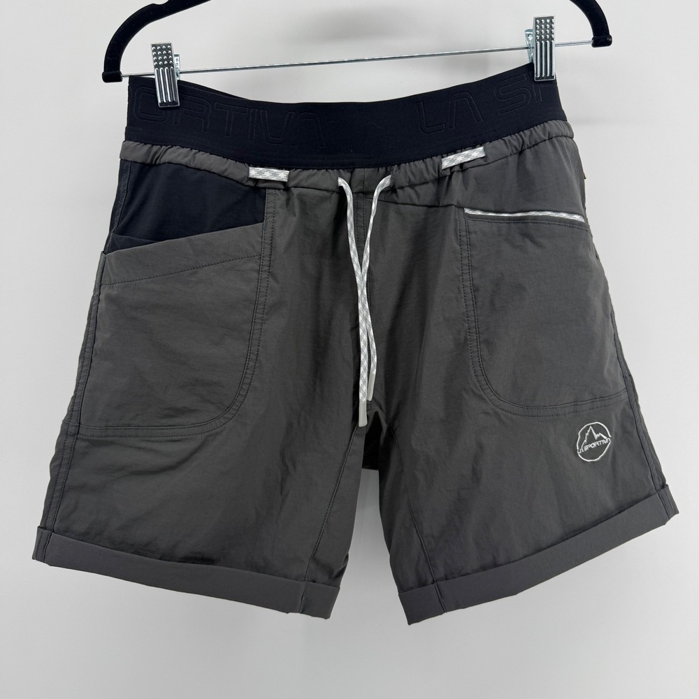 La Sportiva Mantra Short W Womens Medium Gray Climbing Bouldering Hiking Shorts